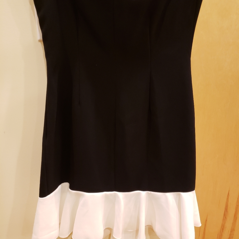 RACHEL ZOE STRAPLESS RUFFLE DRESS - Picture 2 of 3